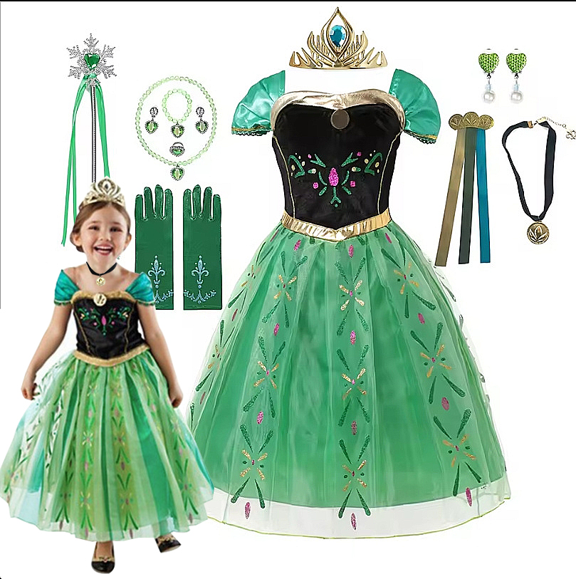 Summer Dresses Yours Clothing - آنا زي للأطفال فتاة يتوهم حفلة