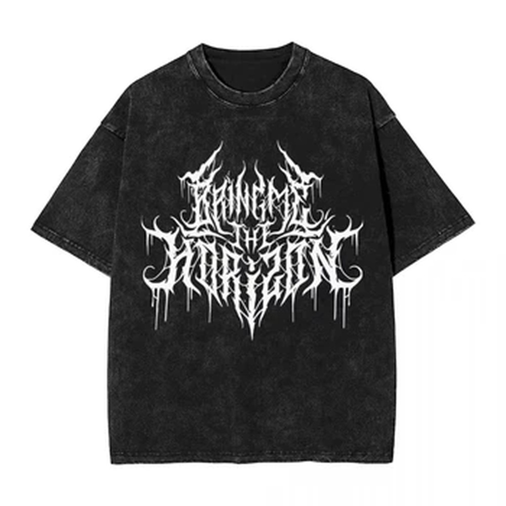 Vintage Summer Clothing Men - تي شيرت رجالي BMTH Bring Me
