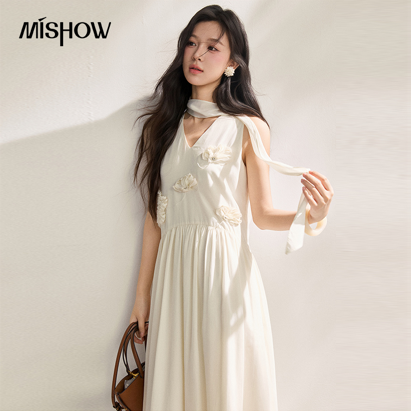 Sundress Midi Floral - فستان ميدي نسائي من MISHOW بتصميم
