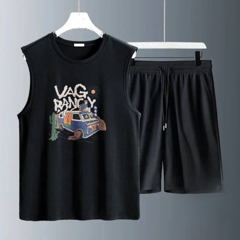 مجموعات تيشيرتات رجالية بدون أ - مراجعة Summer Clothing Beach وسعره