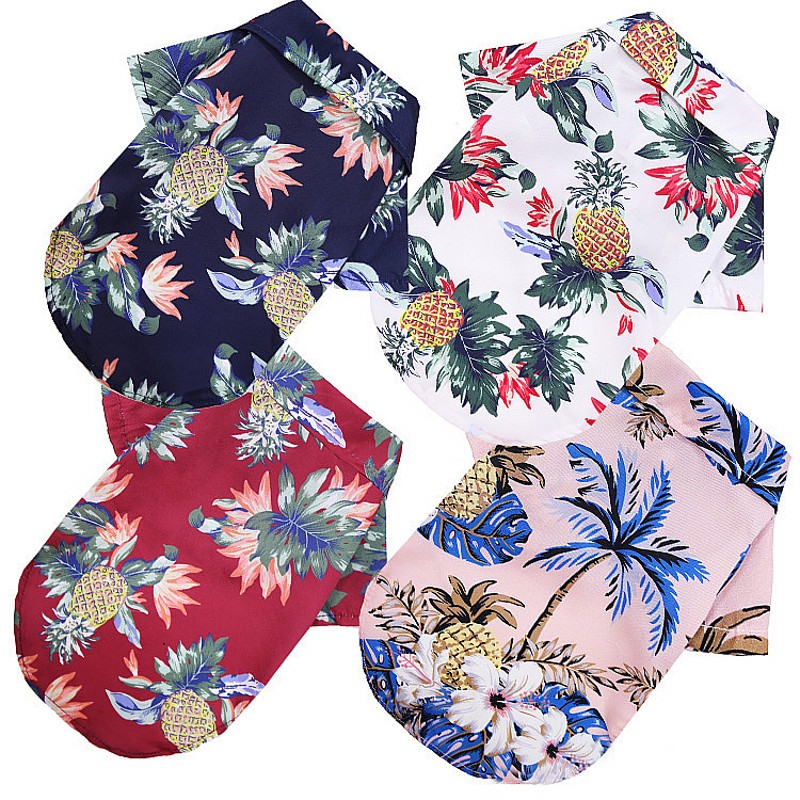 هاواي شاطئ نمط الكلب الملابس ا - مراجعة Summer Dog Clothing وسعره