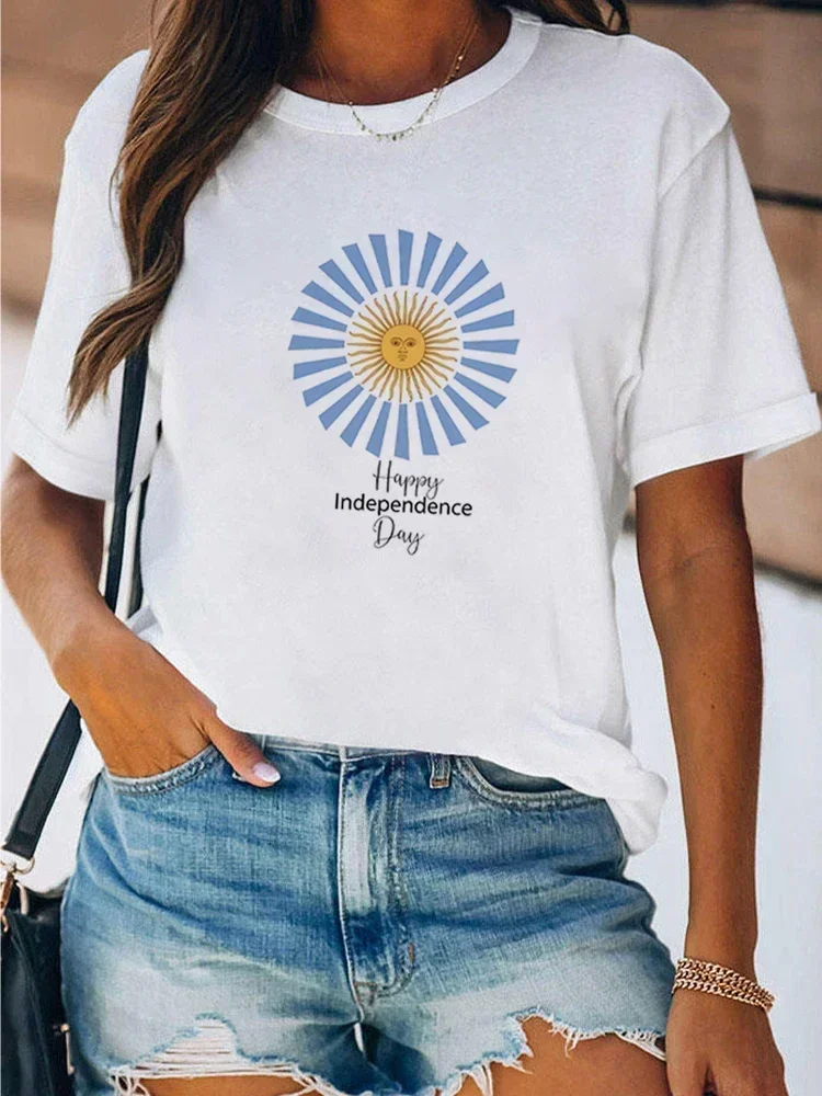 تي شيرت نسائي بأكمام قصيرة ، م - مراجعة Summer Clothing Italy وسعره