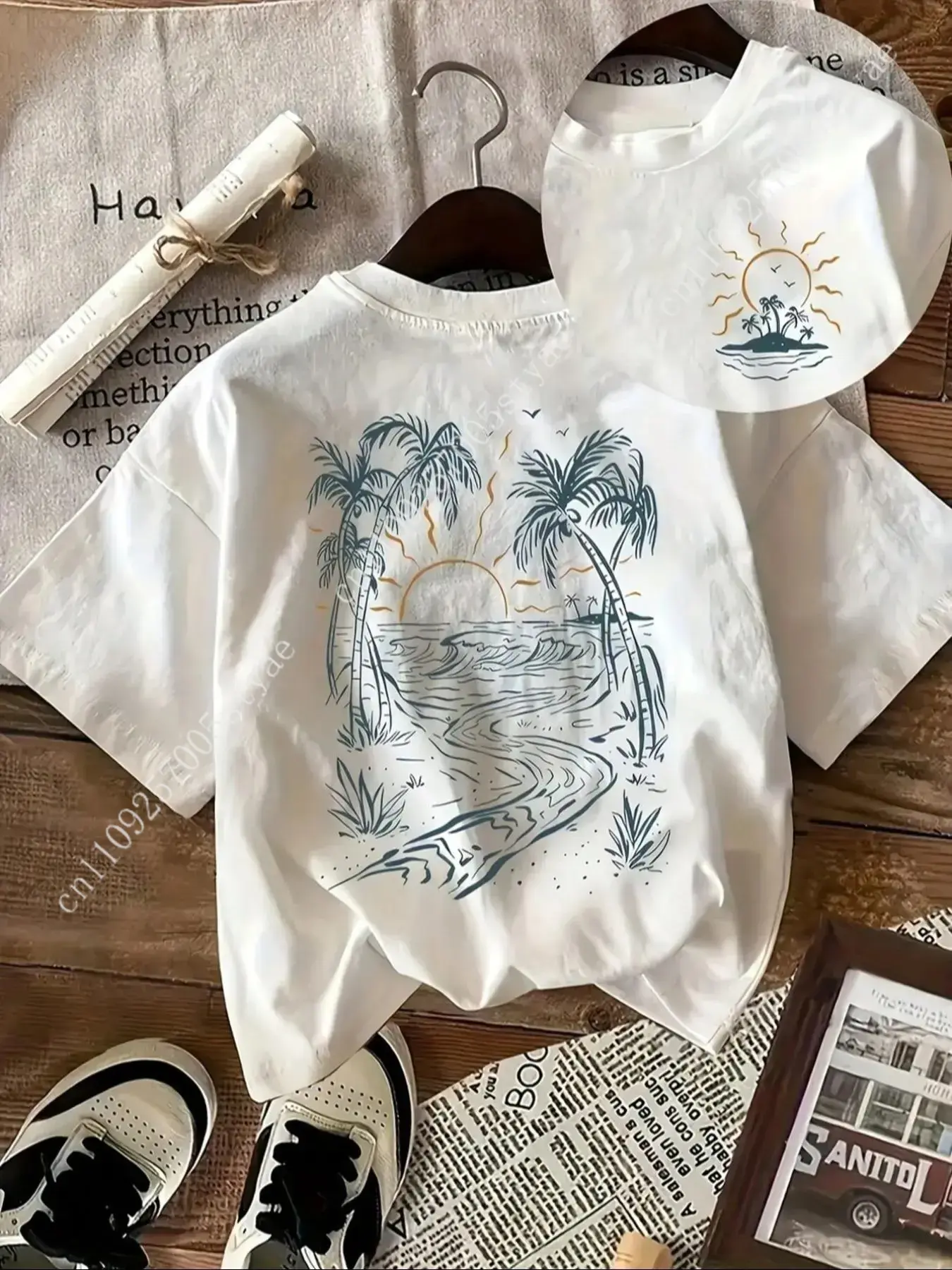 تي شيرت نسائي برقبة دائرية مطب - مراجعة Summer Quilt وسعره