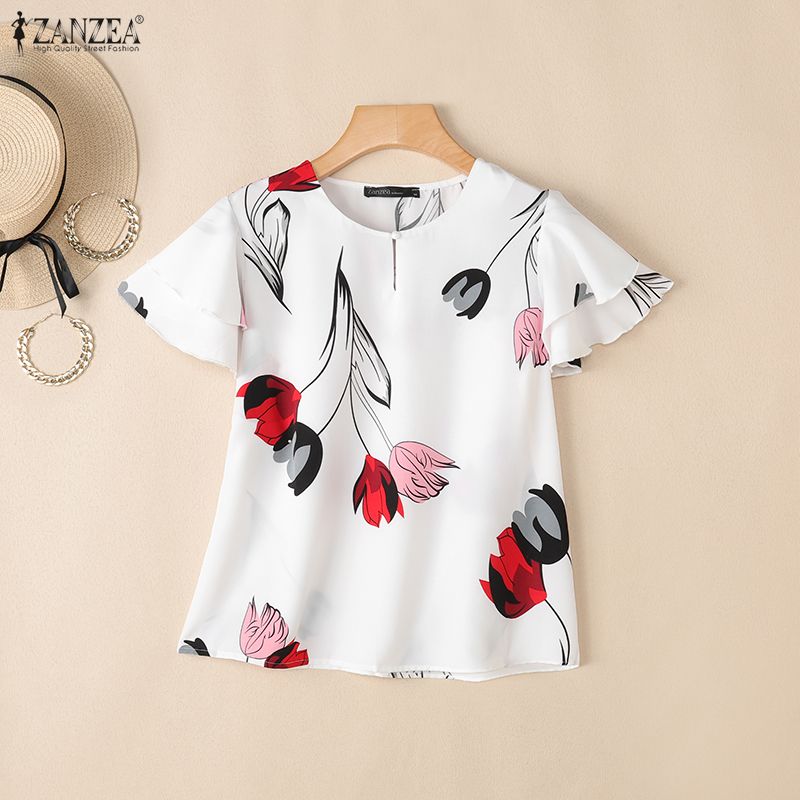 بلوزات نسائية صيفية من ZANZEA  - مراجعة Summer Clothing Layering وسعره