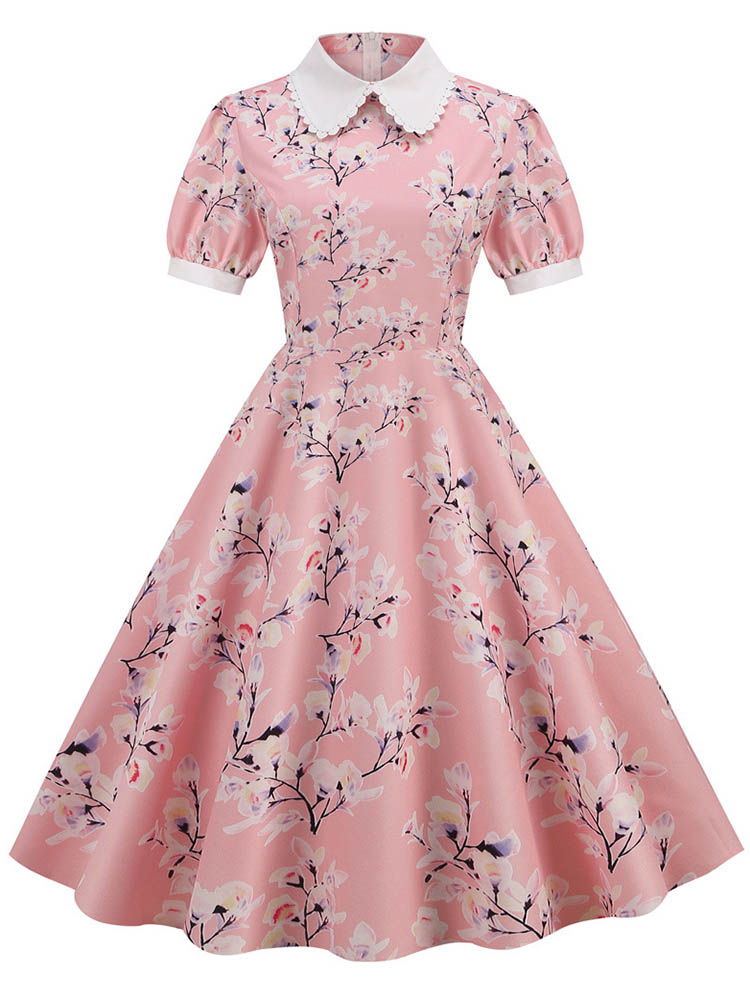 S ~ 3XL المرأة ميدي فستان زهري - مراجعة Sundress Midi Floral وسعره