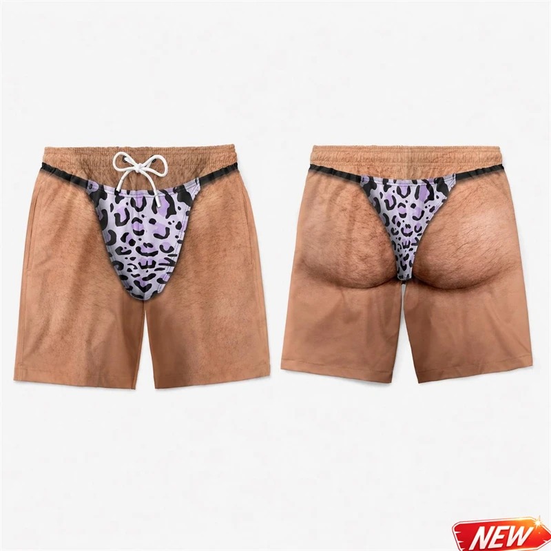 شورت سباحة رجالي مطبوع بطبعة ا - مراجعة Board Short Surf وسعره