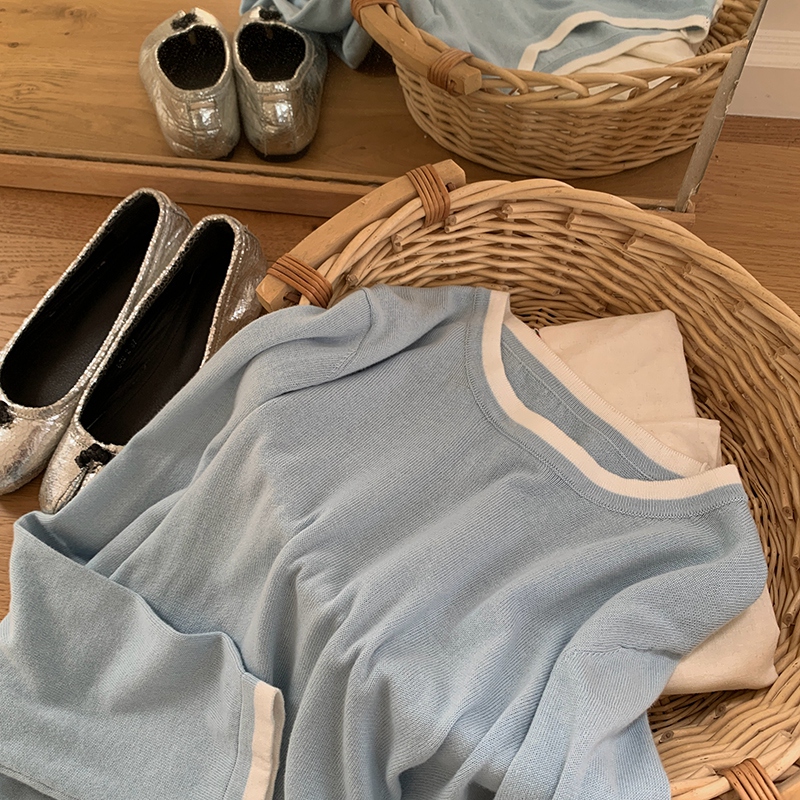 قميص نسائي 100% قطن برقبة دائر - مراجعة Summer Clothing Cheap وسعره