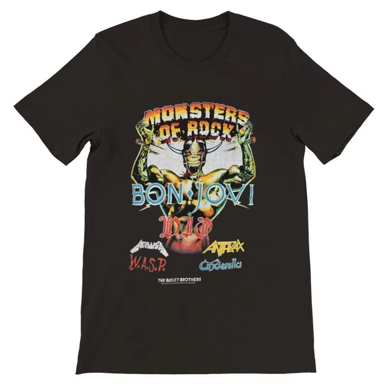 تي شيرت صيفي MONSTERS OF ROCK  - مراجعة Womens Summer Clothing Uk وسعره