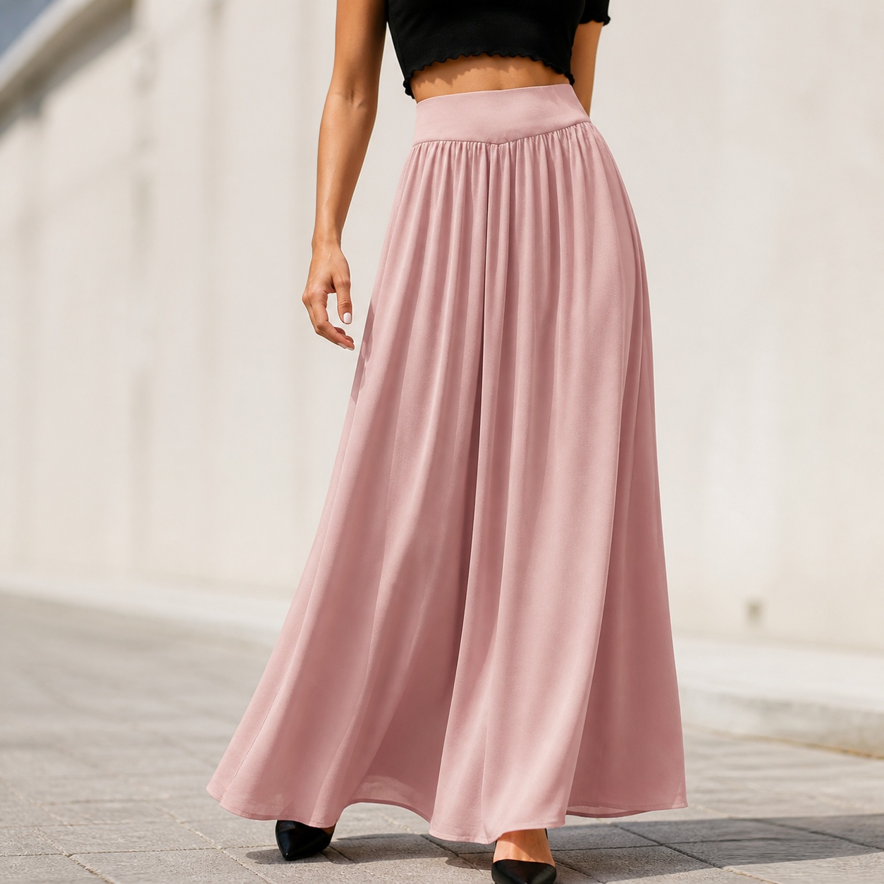 بنطلون نسائي طويل خفيف الوزن ب - مراجعة Summer Clothing Essentials Women وسعره