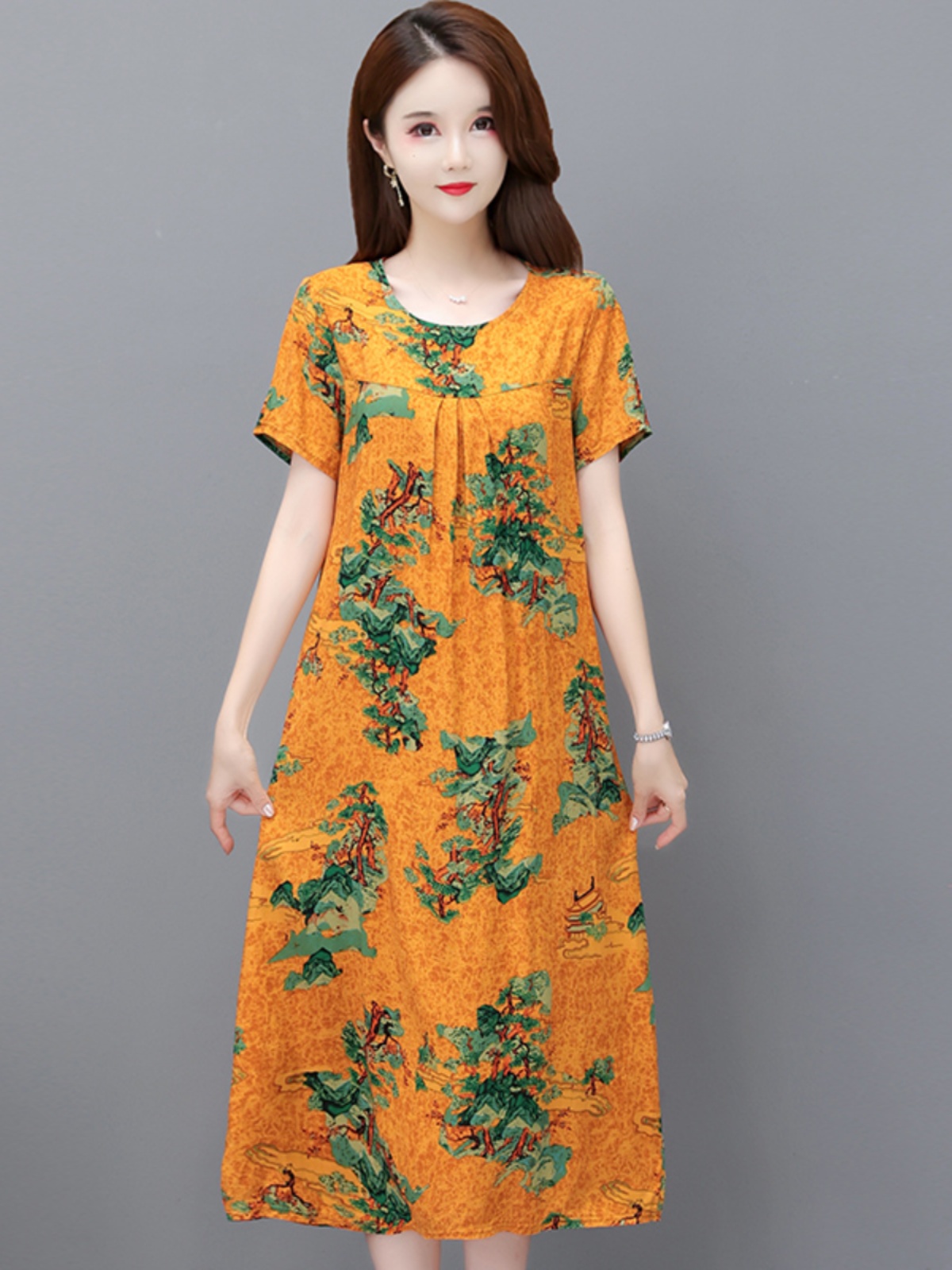 فستان صيفي جديد بمقاسات كبيرة، - مراجعة Summer Clothing Over 60 وسعره