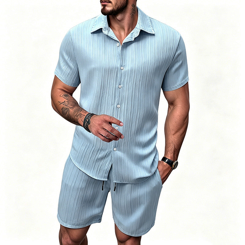 طقم رجالي جديد 2026 مكون من قم - مراجعة Summer Clothing Outfits وسعره